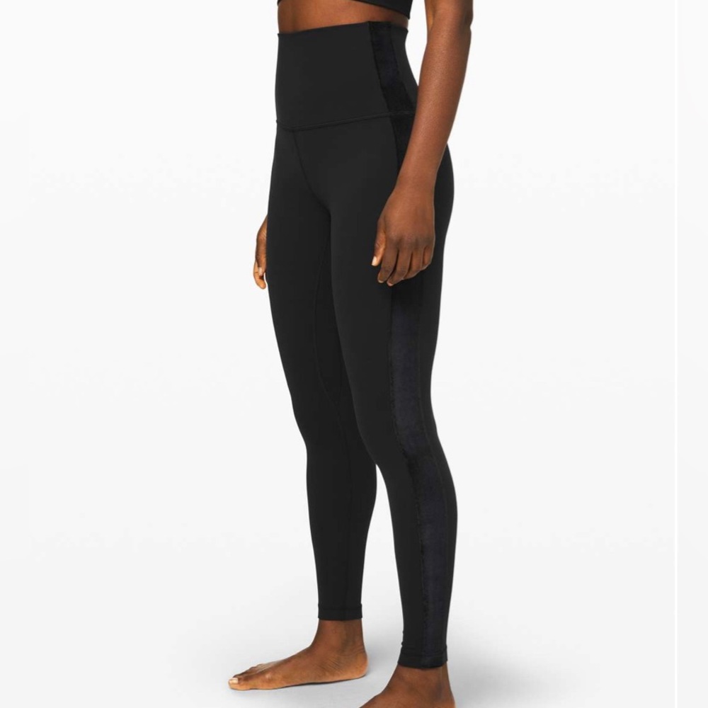 Lululemon Align Super High-Rise Pant Black Velvet 28” size 2